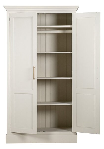Dulap lemn masiv cu 2 uși Heritage Gustave, 121 × 57 × 220 cm