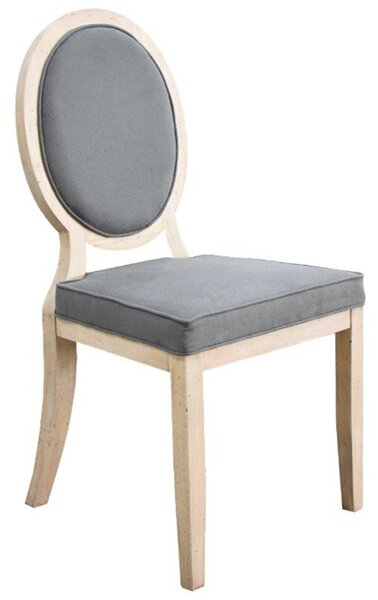 Scaun lemn masiv Heritage Tapițat, 55 × 51 × 97 cm
