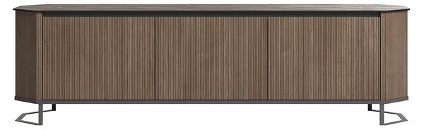 Comodă lemn masiv Eclat, 209 × 51 × 59 cm