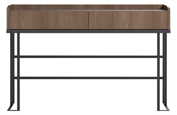 Consolă lemn masiv Eclat, 130 × 41 × 83,5 cm
