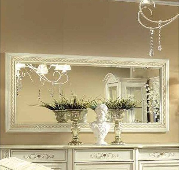 Oglindă lemn masiv maxi Caterina 161×76 cm