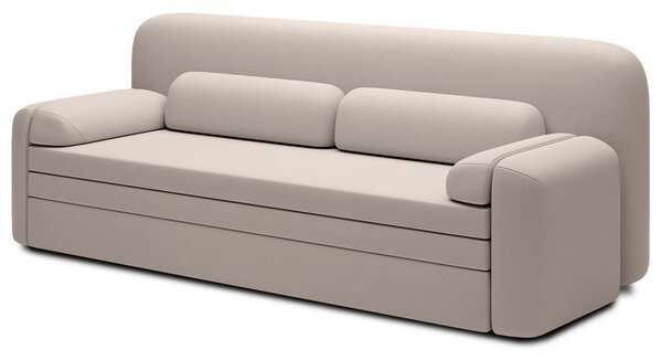 Canapea lemn masiv extensibilă Elioss Personalizabila, 236 × 89 × 87 cm