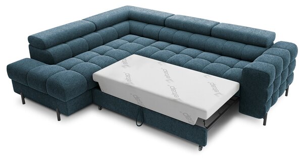 Colțar lemn masiv Ferry Extensibil Material Amore 40, 276 × 72 × 200 cm