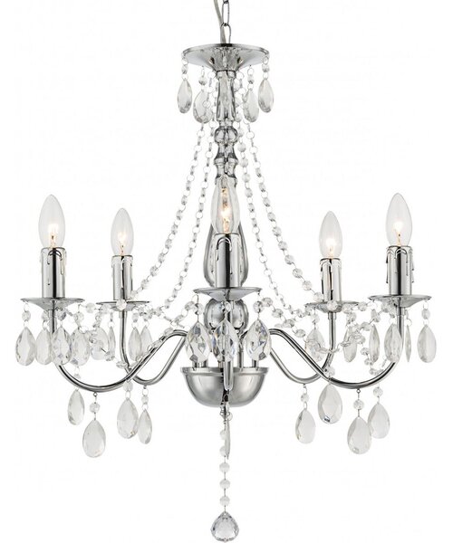Lampă suspendată EBT014-5CP CHROME