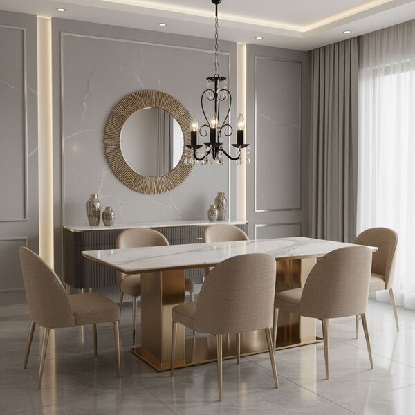 Lampă suspendată EBT013-3CP BLACK