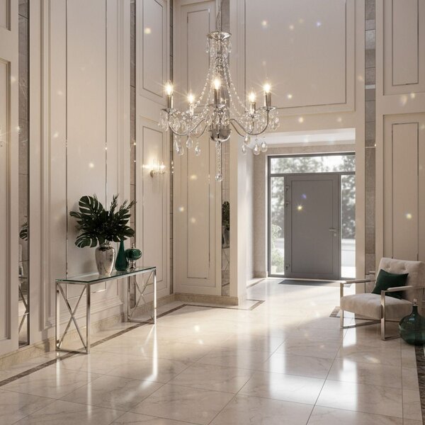 Lampă suspendată EBT014-5CP CHROME
