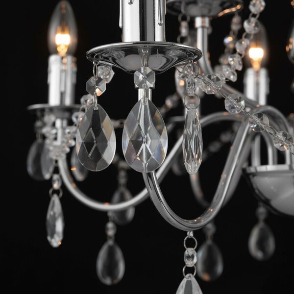 Lampă suspendată EBT014-5CP CHROME