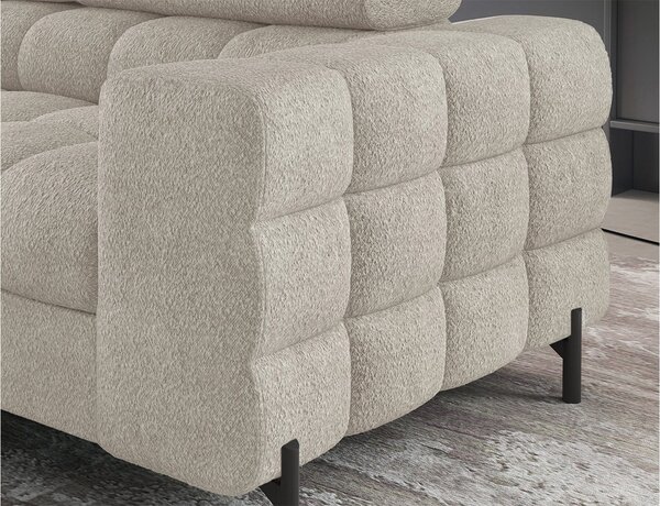 Colțar lemn masiv Ferry Extensibil Material Royal 18, 276 × 72 × 200 cm