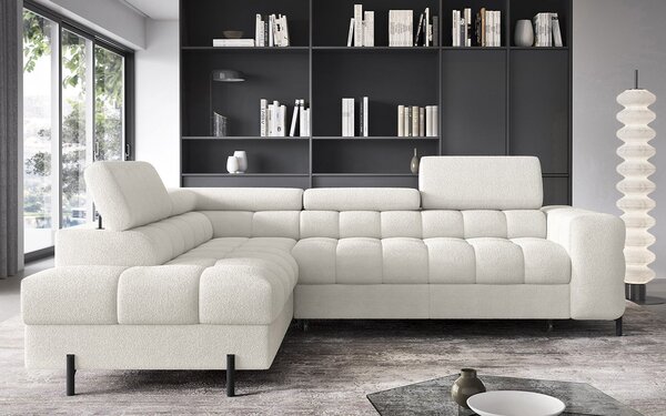 Colțar lemn masiv Ferry Extensibil Material Royal 01, 276 × 72 × 200 cm