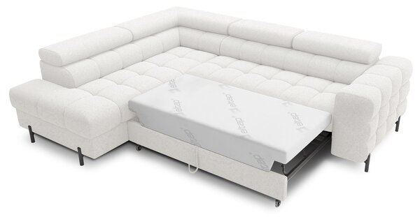 Colțar lemn masiv Ferry Extensibil Material Royal 01, 276 × 72 × 200 cm