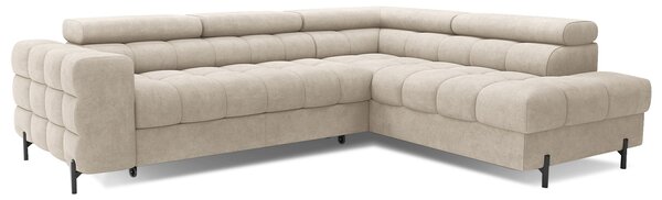 Colțar lemn masiv Ferry Extensibil Material Aura 18, 276 × 72 × 200 cm