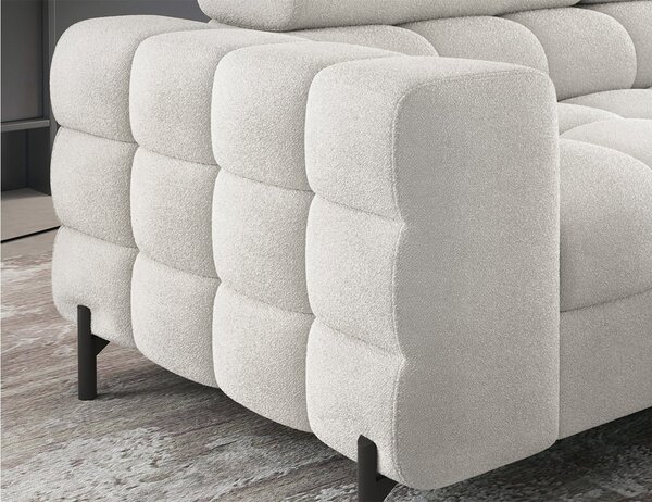 Colțar lemn masiv Ferry Extensibil Material Amore 01, 276 × 72 × 200 cm