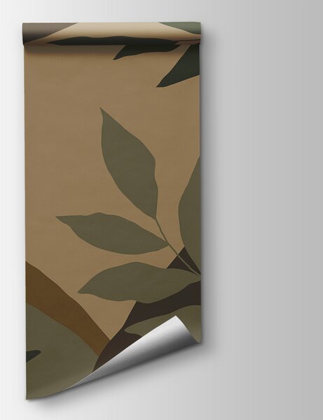 Fototapet Imagine camuflată a frunzelor, Fototapet frunze, Fototapet populare, t00142 - Tapeko.ro