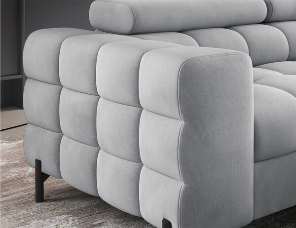 Colțar lemn masiv Ferry Extensibil Material Paros 05, 276 × 72 × 200 cm