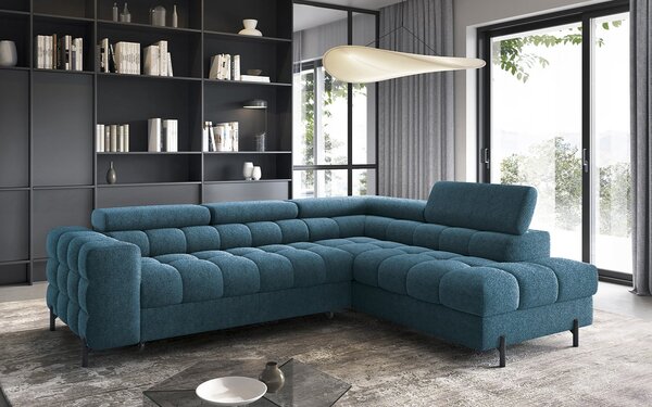 Colțar lemn masiv Ferry Extensibil Material Amore 40, 276 × 72 × 200 cm