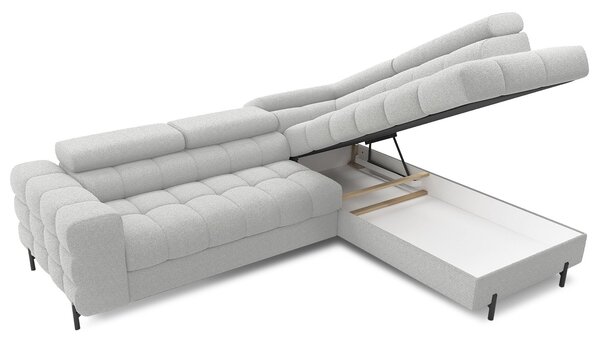 Colțar lemn masiv Ferry Extensibil Material Royal 03, 276 × 72 × 200 cm