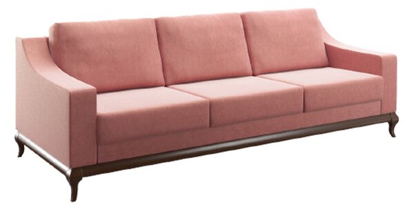 Canapea lemn masiv extensibilă Nicola, 225 × 100 × 77 cm