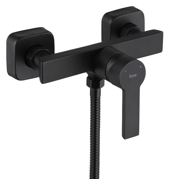 Baterie de duș REA ARGUS BLACK MATT