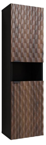 Dulap lemn masiv baie Enzaro, 133 × 33 × 35 cm