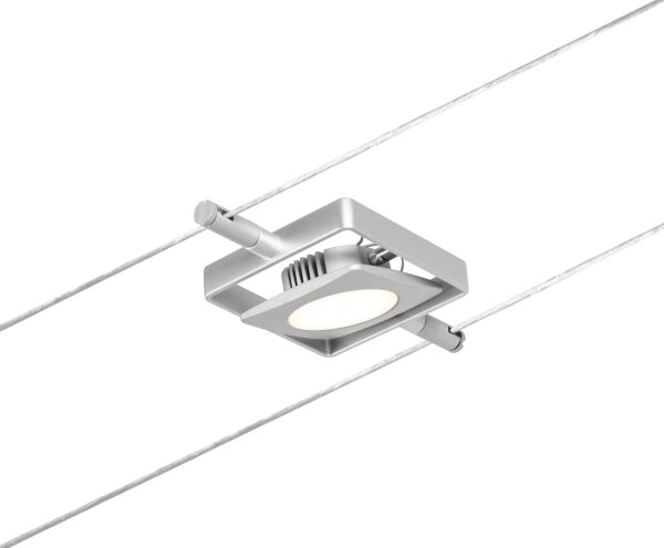Paulmann 94420 - Set 5xLED/4,5W sistem complet cu cablu MAC 230V crom mat