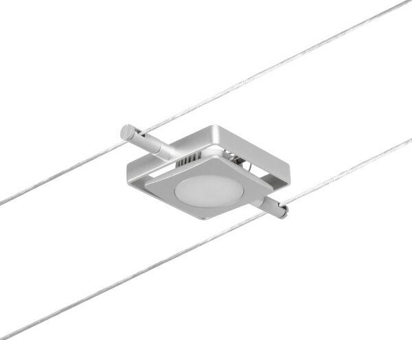 Paulmann 94420 - Set 5xLED/4,5W sistem complet cu cablu MAC 230V crom mat
