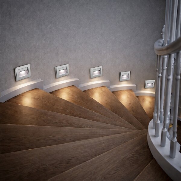 Brilagi - Corp de iluminat LED pentru scară STEP LIGHT 1,5W/230V IP44 antracit