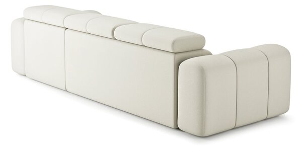 Colțar lemn masiv Bliss cu extensie electrică 289×113 cm