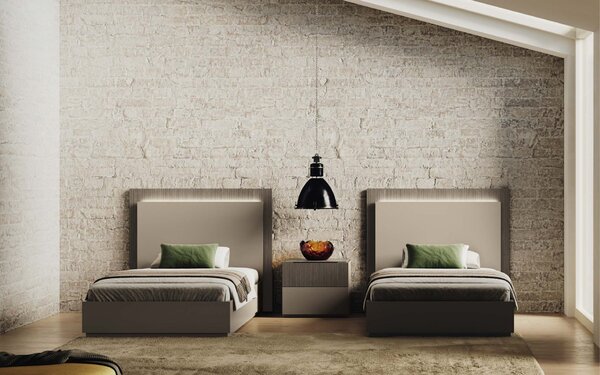 Pat lemn masiv Essenza 120×200cm