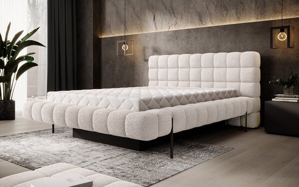 Pat lemn masiv Magentta 180x200 Material Royal 18 Mobarta