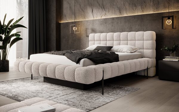 Pat lemn masiv Magentta 180x200 Material Royal 18 Mobarta
