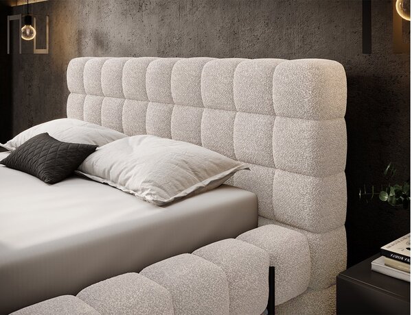 Pat lemn masiv Magentta 180x200 Material Royal 18 Mobarta