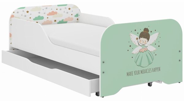 Pat pentru copii 140 x 70 cm cu vila magică