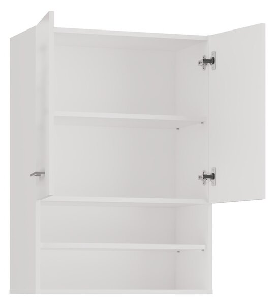 Thirassia Pola mini DK dulap superior pentru baie, alb lucios