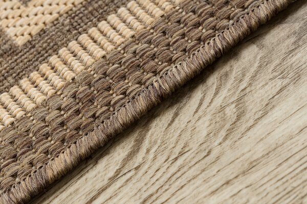 Covor sisal Floorlux 20014 coffe si mais