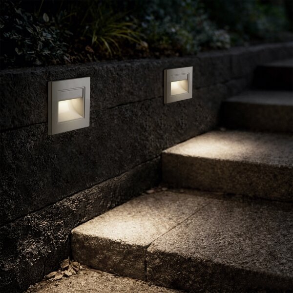 Brilagi - Lampă LED pentru scări STEP LIGHT LED/1,5W/230V IP44 albă