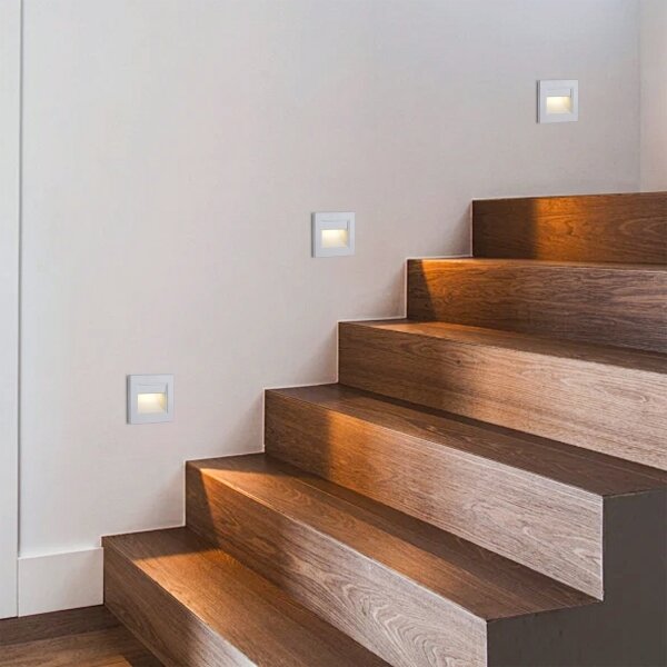 Brilagi - Lampă LED pentru scări STEP LIGHT LED/1,5W/230V IP44 albă