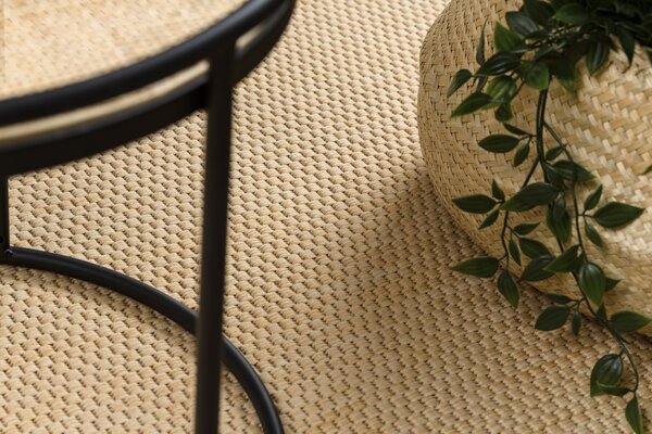 Covor sisal Floorlux 20014 mais si coffee