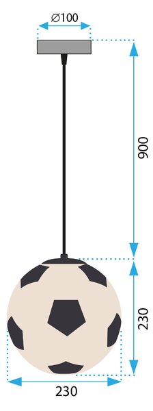 Lampă de tavan APP1287-1CP