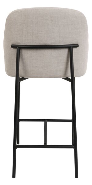 Scaun de bar Zafiro Arm, picioare negre
