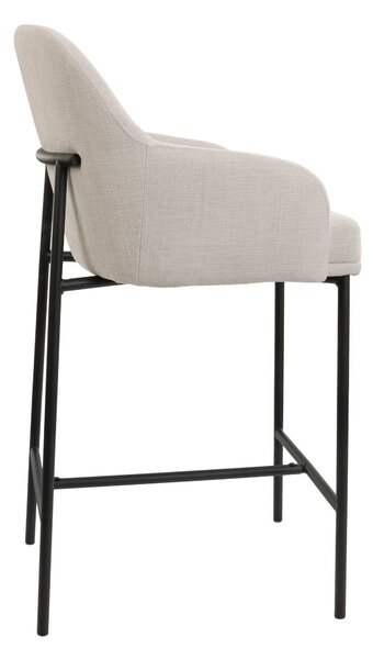 Scaun de bar Zafiro Arm, picioare negre