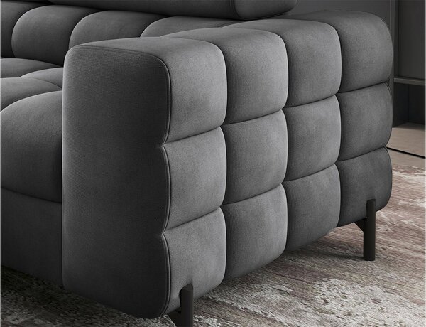 Colțar lemn masiv Ferry Extensibil Material Paros 06, 276 × 72 × 200 cm