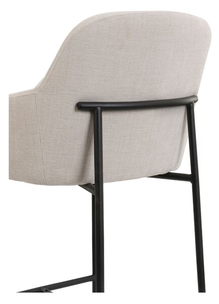 Scaun de bar Zafiro Arm, picioare negre