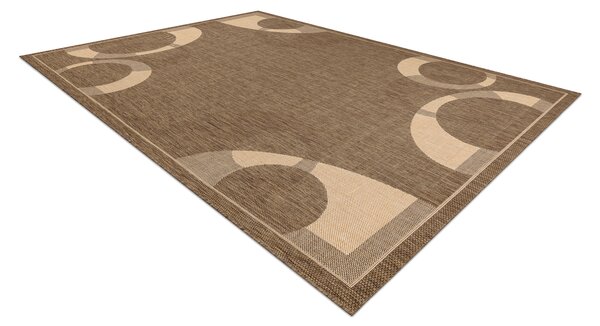 Covor sisal Floorlux 20078 coffee si mais