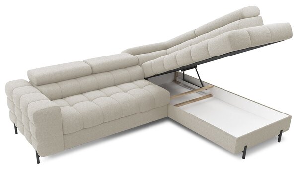 Colțar lemn masiv Ferry Extensibil Material Royal 18, 276 × 72 × 200 cm