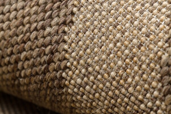 Covor sisal Floorlux 20078 coffee si mais