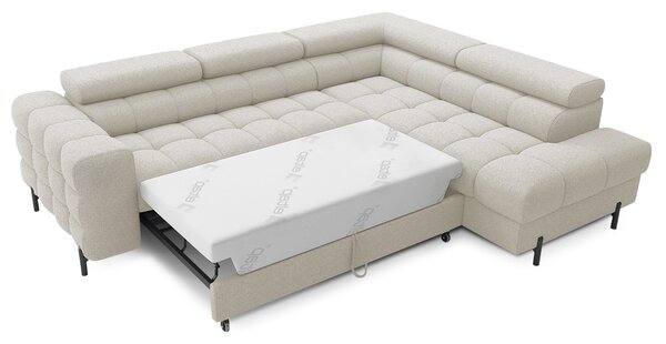 Colțar lemn masiv Ferry Extensibil Material Royal 18, 276 × 72 × 200 cm