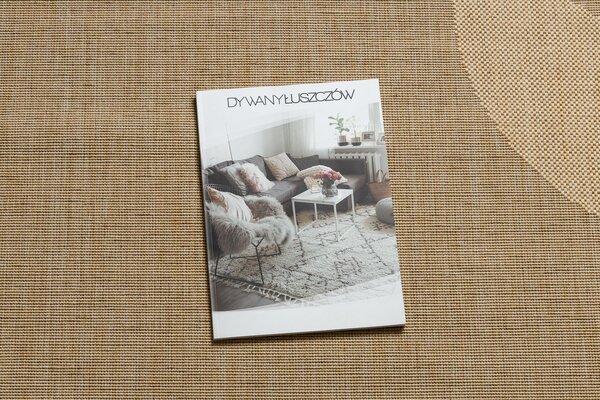 Covor sisal Floorlux 20078 mais si coffee