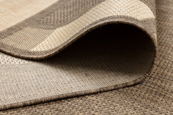 Covor sisal Floorlux 20195 coffee si mais