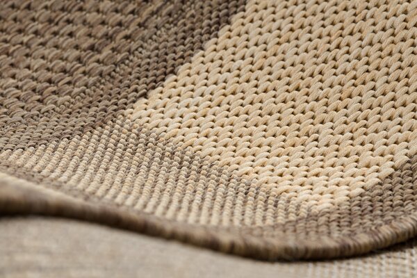 Covor sisal Floorlux 20195 coffee si mais