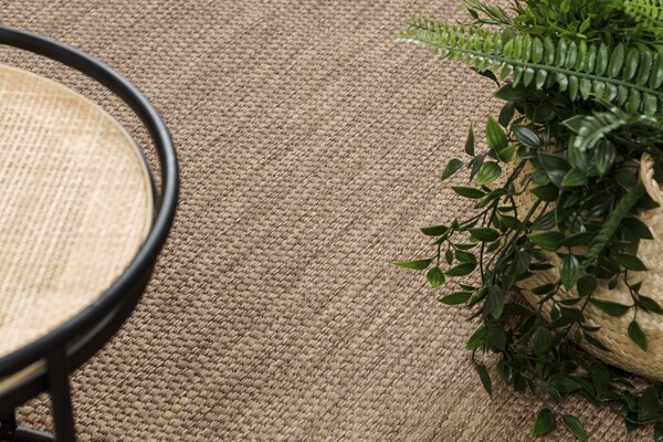 Covor sisal Floorlux 20195 coffee si mais